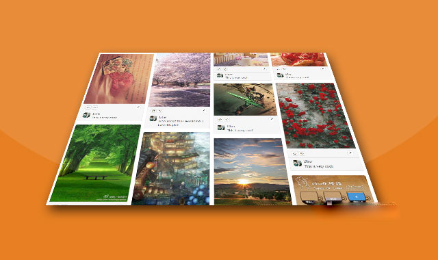 基于Bootstrap仿Pinterest的网格瀑布流插件