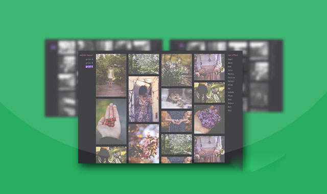 基于Masonry的网格瀑布流加载动画特效