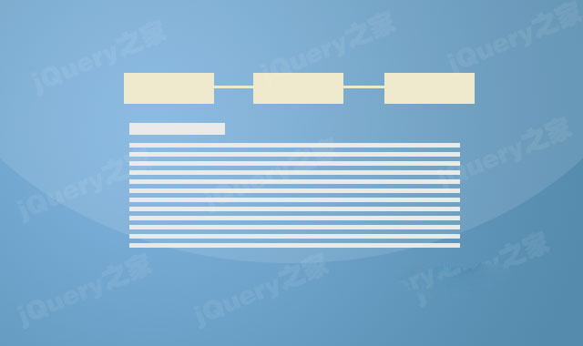  jquery tabs选项卡设计效果        
