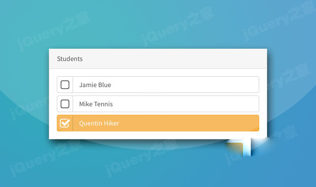  simsCheckbox无序列表转换jquery插件        