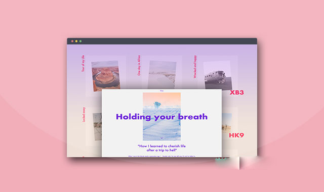  js和CSS3带详情页的炫酷网格布局        