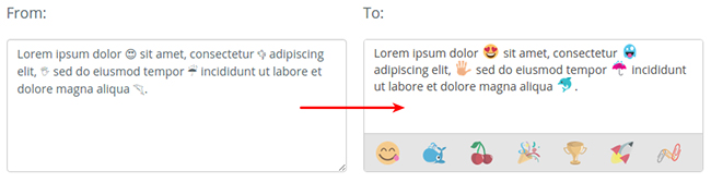 emojionearea所见即所得的文本编辑器