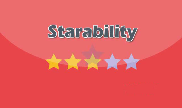  炫酷纯CSS3星级评分动画特效        