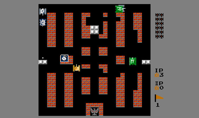  经典html5坦克大战游戏        