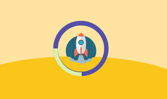  基于HTML5 SVG的jQuery圆形进度条动画特效        